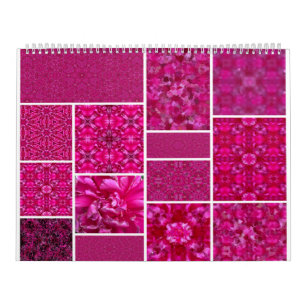 Roze Kool Roos Kalender