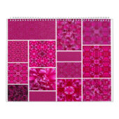Roze Kool Roos Kalender (Hoes)