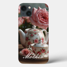Roze Kool Roos Tea iPhone / iPad case