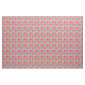 Roze Kool Rozen Waterverf Flower Art Stof (Yard (91,4 cm))