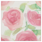 Roze Koolrozen Engelse Landelijke Bloemen  Stof (Close Up)
