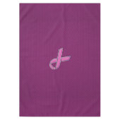 Roze koolstofarm tafelkleed (Voorkant)