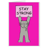 Roze koolstofborst blijven sterk kat (Voorkant)