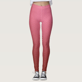 Roze koolstofvezel patroon leggings