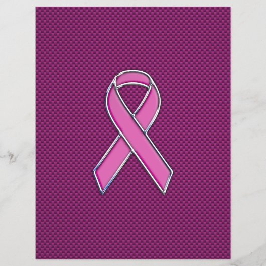 Roze koolstofvoetballer flyer (Voorkant)
