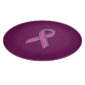 Roze koolstofvoetballer snijplank (Hoek)