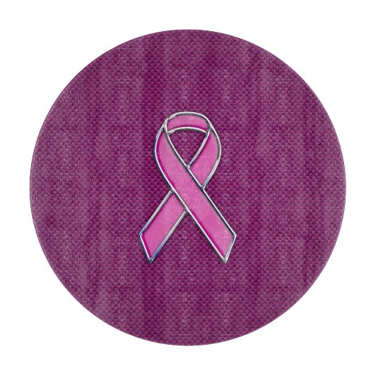Roze koolstofvoetballer snijplank (Voorkant)