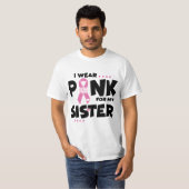 Roze koolstofzuiger borstkanker t-shirt (Voorkant volledig)
