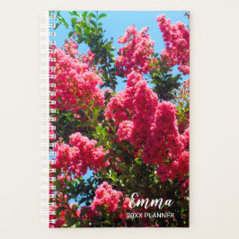 Roze koolzaad boombloemen Fotografie Planner