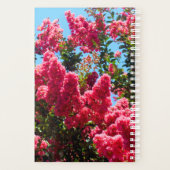 Roze koolzaad boombloemen Fotografie Planner (Achterkant)