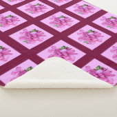Roze koorts Sherpa Blanket Sherpa Deken (3/4)