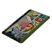 Roze kop magneet (Linkerzijde)