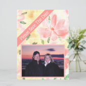 Roze Koraal Aquarel (Staand voorkant)