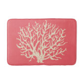 Roze koraal badmat vloerkleed badkamer decor (Voorkant)