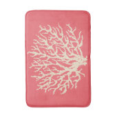 Roze koraal badmat vloerkleed badkamer decor (Voorkant Verticaal)