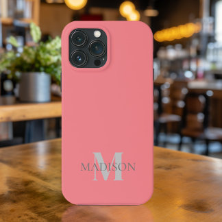 Roze koraal gepersonaliseerd Case-Mate iPhone case
