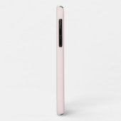 Roze & Koraal | Minimaal Modern Initieel Monogram Case-Mate iPhone Case (Achterkant/links)