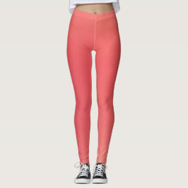 Roze koraal Mode Leggings