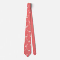 Roze koraal rood flamingo naadloos patroon