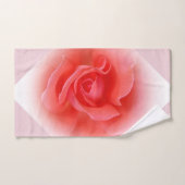 roze koraal roos bad handdoek (Handdoek)