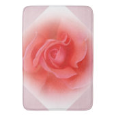 roze koraal roos badmat (Voorkant Verticaal)