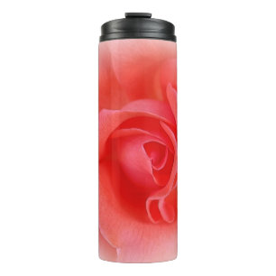 roze koraal roos thermosbeker