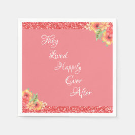 Roze koraal,  servet