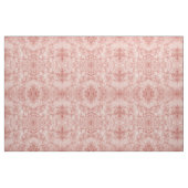 Roze koraal wit marmer stof (Fat Quarter)