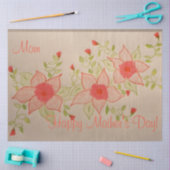 Roze koraalweefsel tissuepapier (Craft)