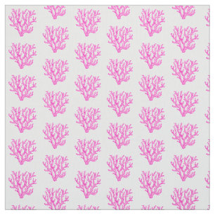 Roze koraalweefsel van zee stof