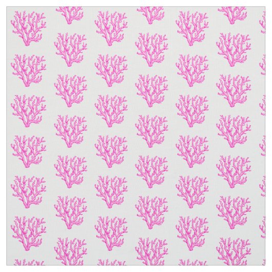 Roze koraalweefsel van zee stof (Swatch)