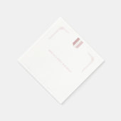 Roze Koreaans meisje 1e verjaardag Doljanchi Servet (Hoek)