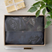 Roze korset Zwarte Rozen Decoupage Tissuepapier (Geschenk)