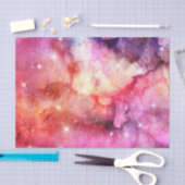 Roze Kosmisch (Ontwerp 38 Roze Reeks) Tissuepapier (Craft)
