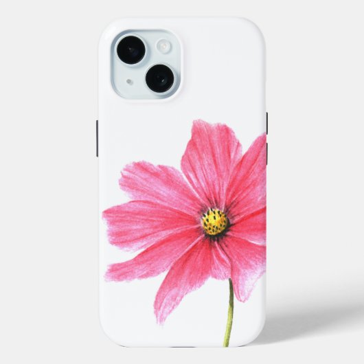 roze kosmos | Aangepaste Florentijnse telefoonkwe Case-Mate iPhone Case (Achterkant)