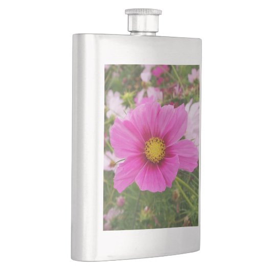Roze Kosmos Bloem Flacon (Rechts)
