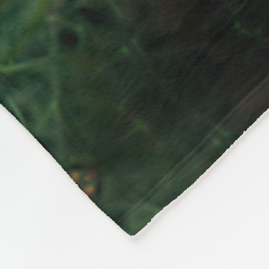 Roze Kosmos Bloemen Abstract Fleece Deken (Hoek)