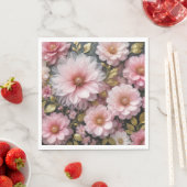 Roze Kosmos Collectie Servet (Insitu)