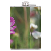 Roze kosmos, Cottage garden Rosalinde Heupfles (Achterkant)