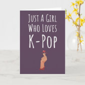 Roze Kpop Kaarten Voor Meisjes K Pop Voor Kinderen (Gele Bloem)