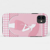 roze kraammoeder Case-Mate iPhone case (Achterkant (horizontaal))