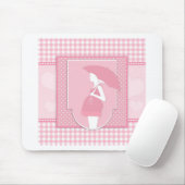 roze kraammoeder muismat (Met muis)