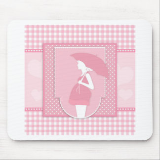 roze kraammoeder muismat