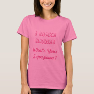 Roze kraamtanktoppen voor zwangere vrouwen t-shirt