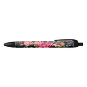 Roze krab Apple Flowers Zwarte Inkt Pen (Bovenkant)