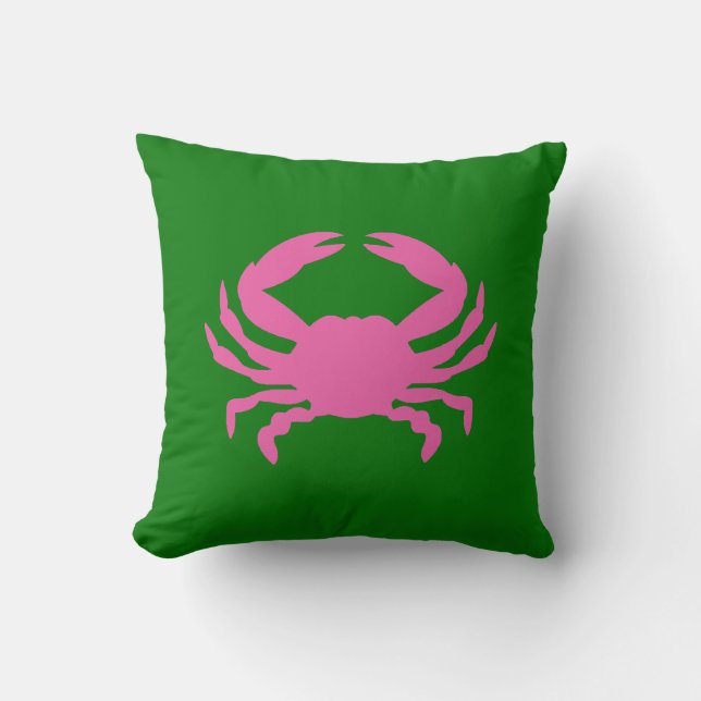 Roze Krab Kussen (Voorkant)