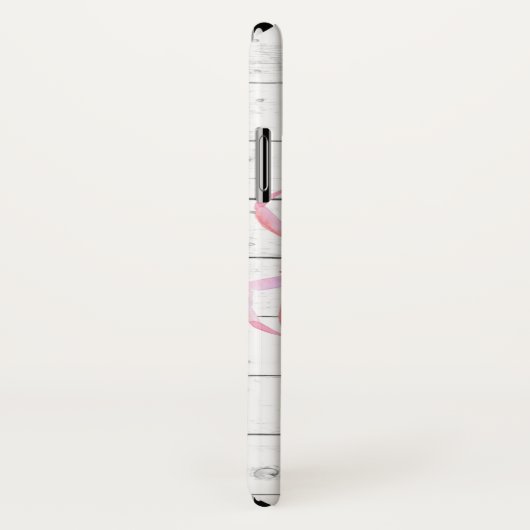 Roze krab strand hout ontwerp Case-Mate iPhone case (Achterkant / rechts)