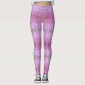 roze kracht leggings (Voorkant)