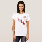 Roze kracht t-shirt (Voorkant volledig)