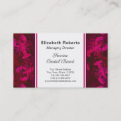 Roze kreeft kust New England of Maine Business Visitekaartje (Voorkant)